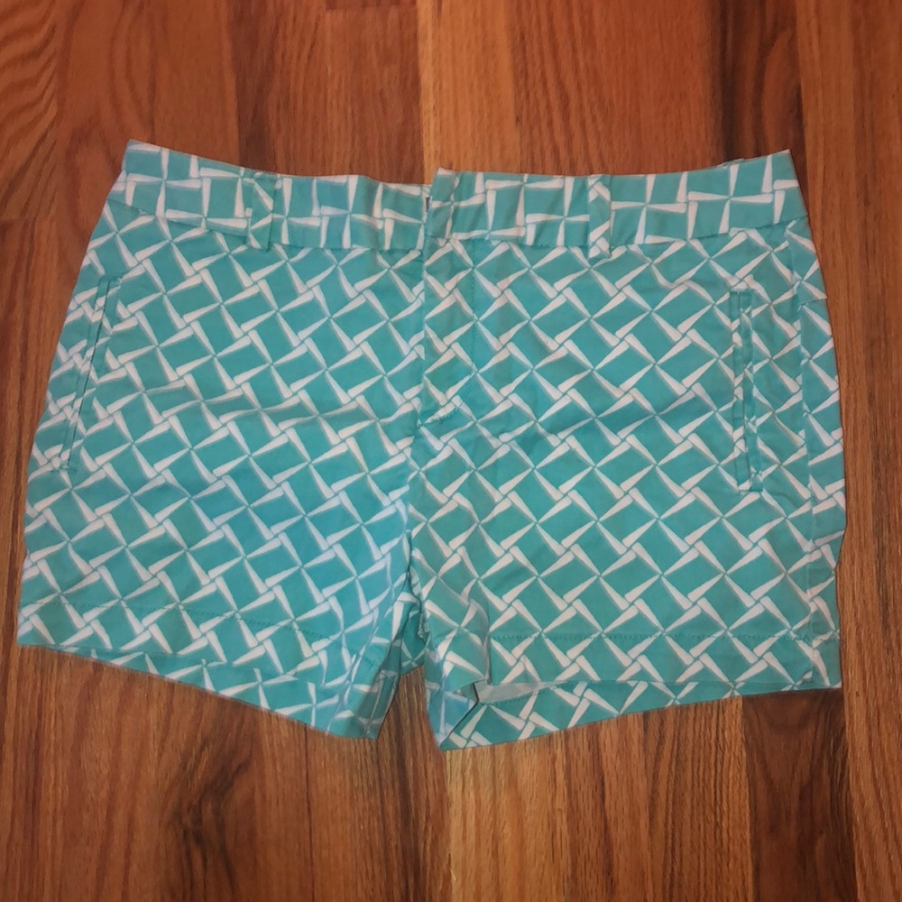 Blue shorts